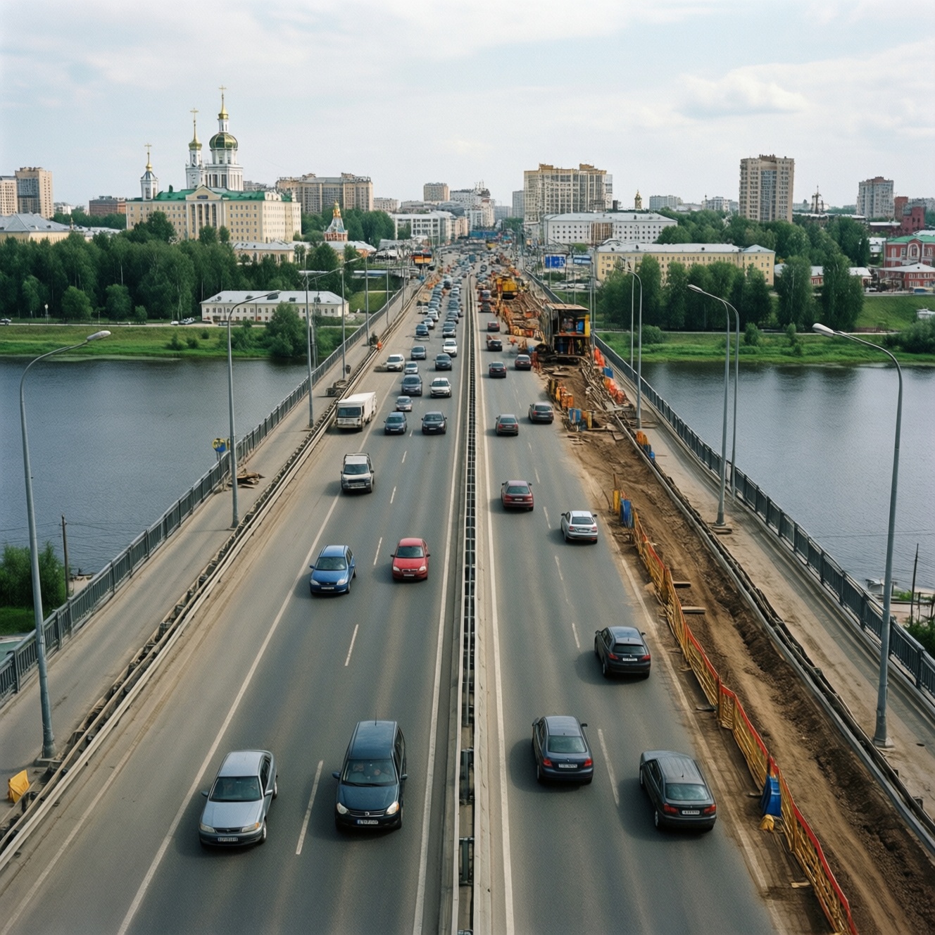 Движение по метромосту в Нижнем Новгороде ограничат из-за ремонта